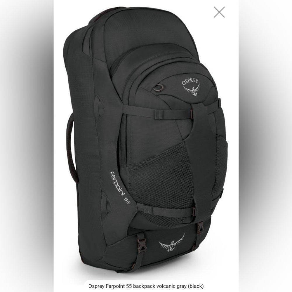 Osprey farpoint 55 liter carry-on travel pack (2018)